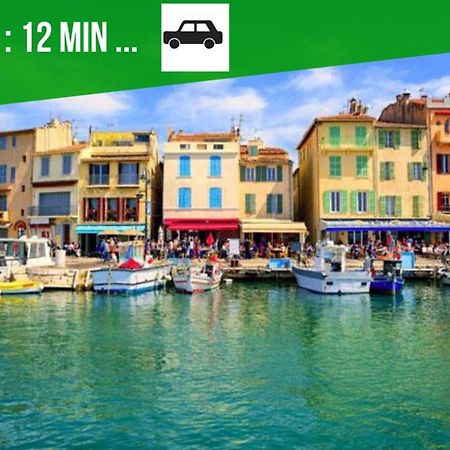 Cosy La Baie Des Anges - Plage La Ciotat - Classe 3 Etoiles Apartment Екстериор снимка