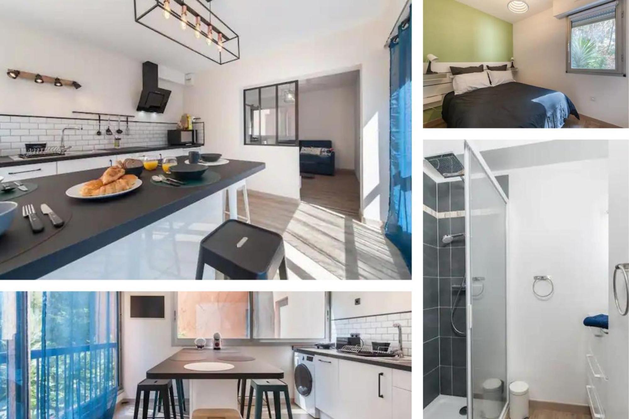 Cosy La Baie Des Anges - Plage La Ciotat - Classe 3 Etoiles Apartment Екстериор снимка